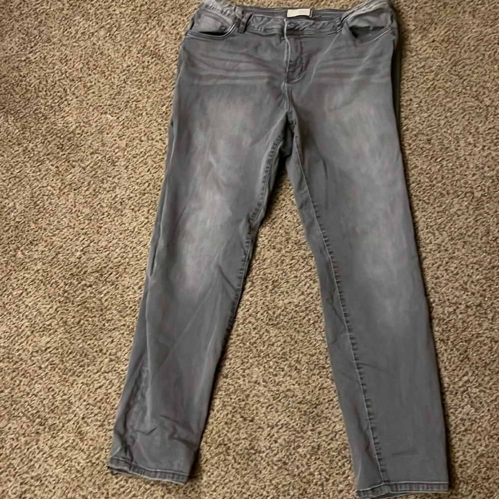Silver/ grey jeans